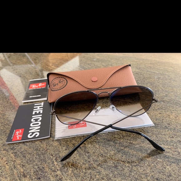 Ray-Ban Aviator Sunglasses RB3025 55mm New - Picture 10 of 16